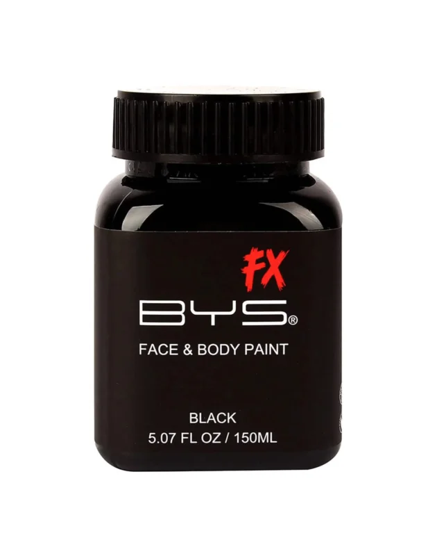 Gesichts- und Körperfarbe Spezial FX schwarz 150 ml