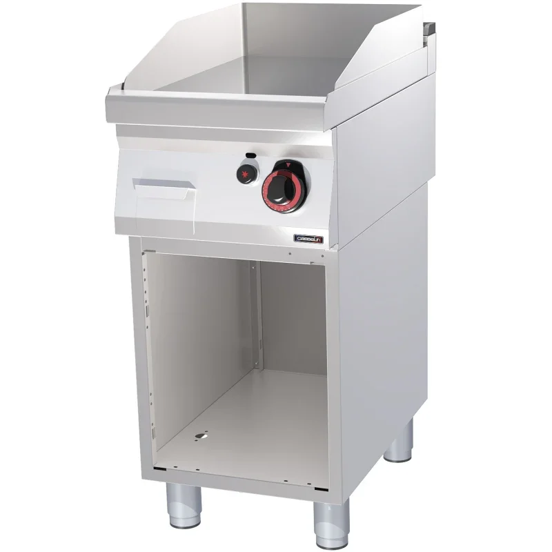 Casselin Snackplatte Chrom Glatt mit Unterbau Gas 40 - Linie 700
