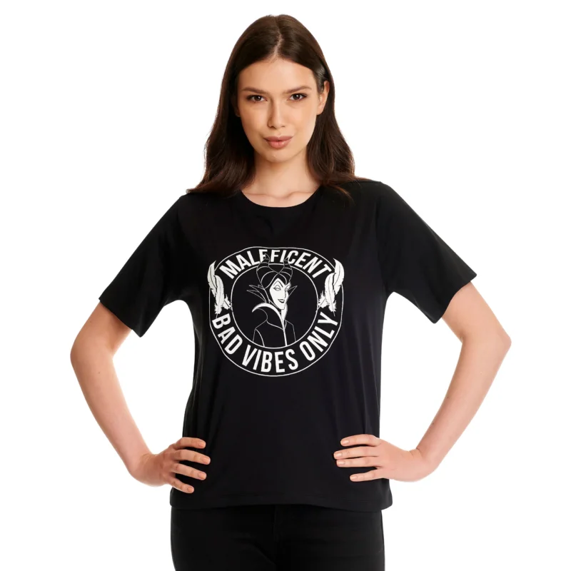 Produktbild Maleficent - Bad Vibes Only T-Shirt Damen schwarz