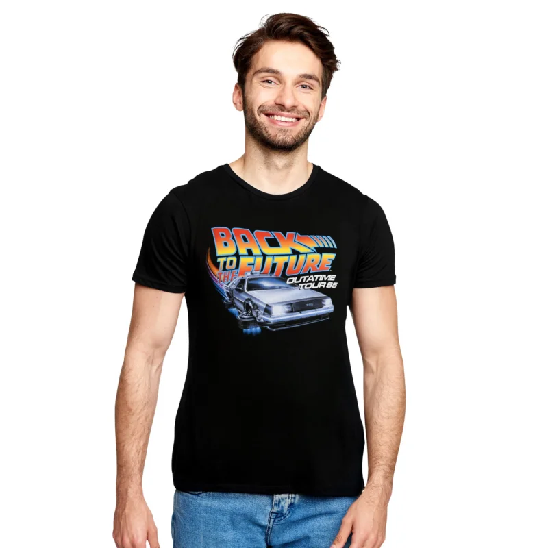 Produktbild Zurück in die Zukunft - Outatime Tour T-Shirt schwarz