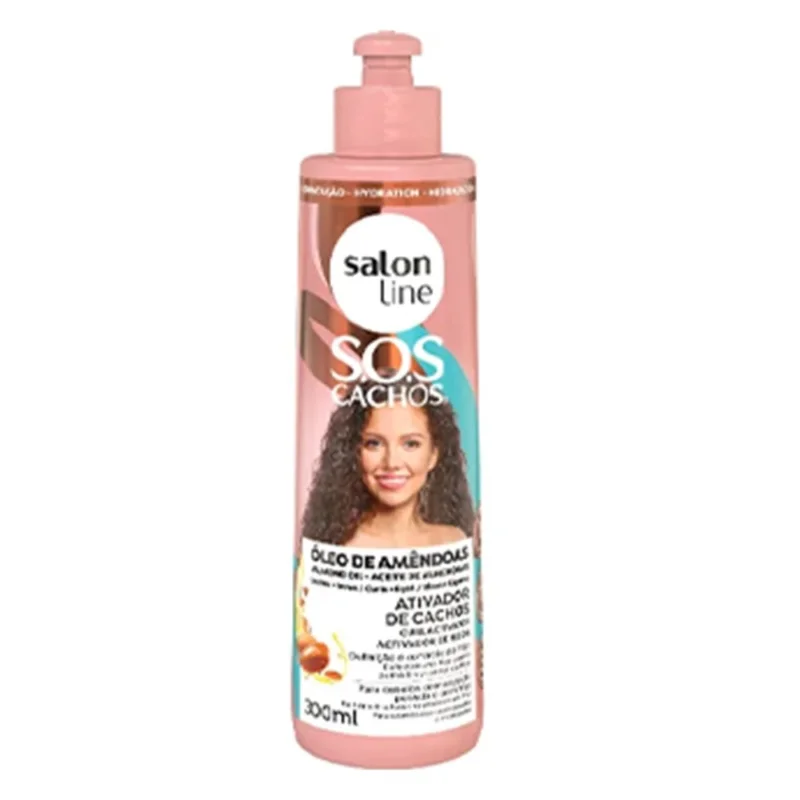Salon Line SOS Cachos Óleo de Amêndoas Curl Activator 300ml - gtworld.de