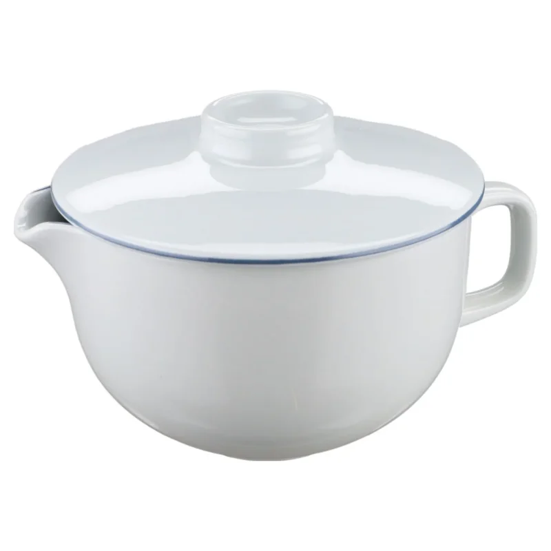 Sauciere mit Deckel 0,3 Liter Modell 3085 Royal Copenhagen Blueline Blaukant II.Wahl