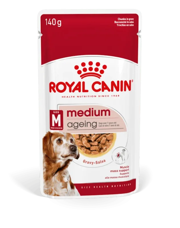 Royal Canin MEDIUM AGEING 10+ in Soße