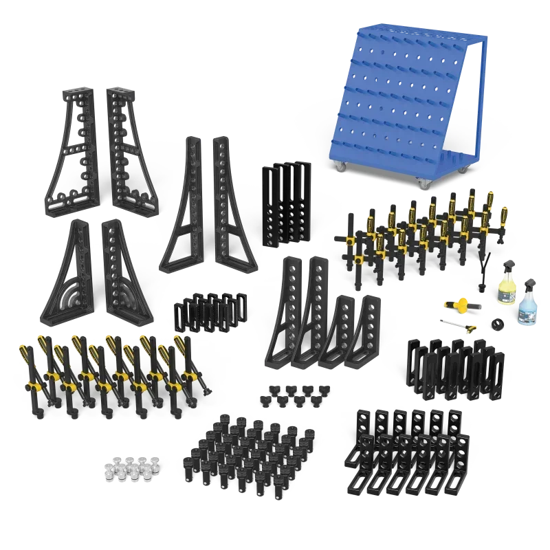 Produktansicht von Siegmund Schweißtisch-Zubehör-Set 5 für System 16