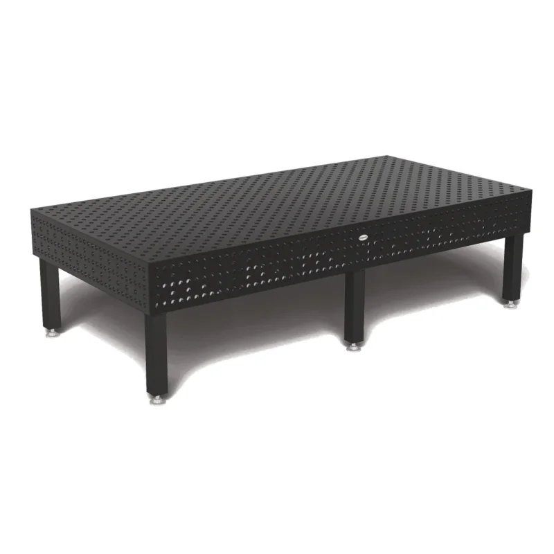 Produktansicht von Siegmund Schweißtisch 3000 x 1500 x 300 mm Professional Extreme 8.8 PLUS System 28 Plasmanitriert, Diagonalraster Höhe 750 mm