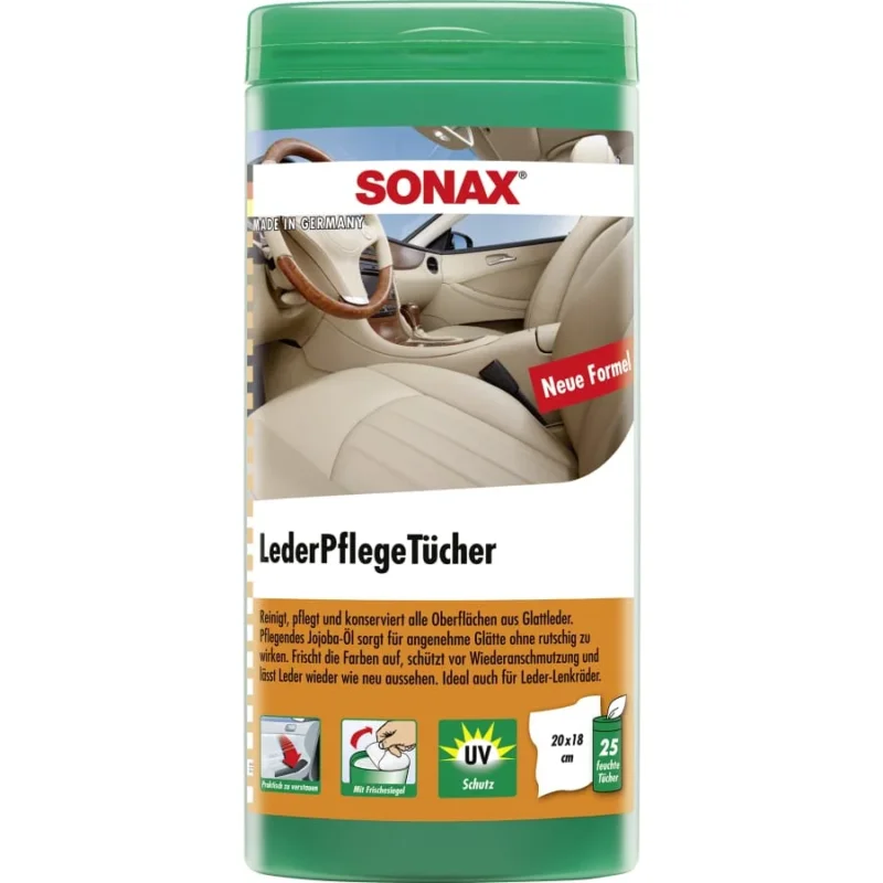 SONAX Reinigungstücher Lederpflege
