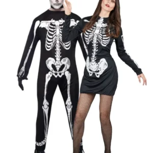 Skelettkostüm Halloween für Paare