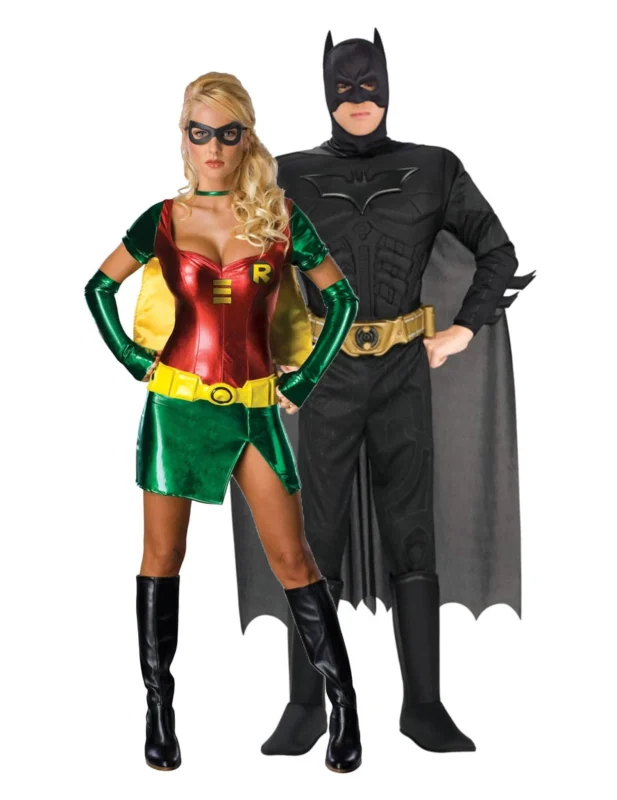 Batman™ und Robin™-Kostüm für Erwachsene