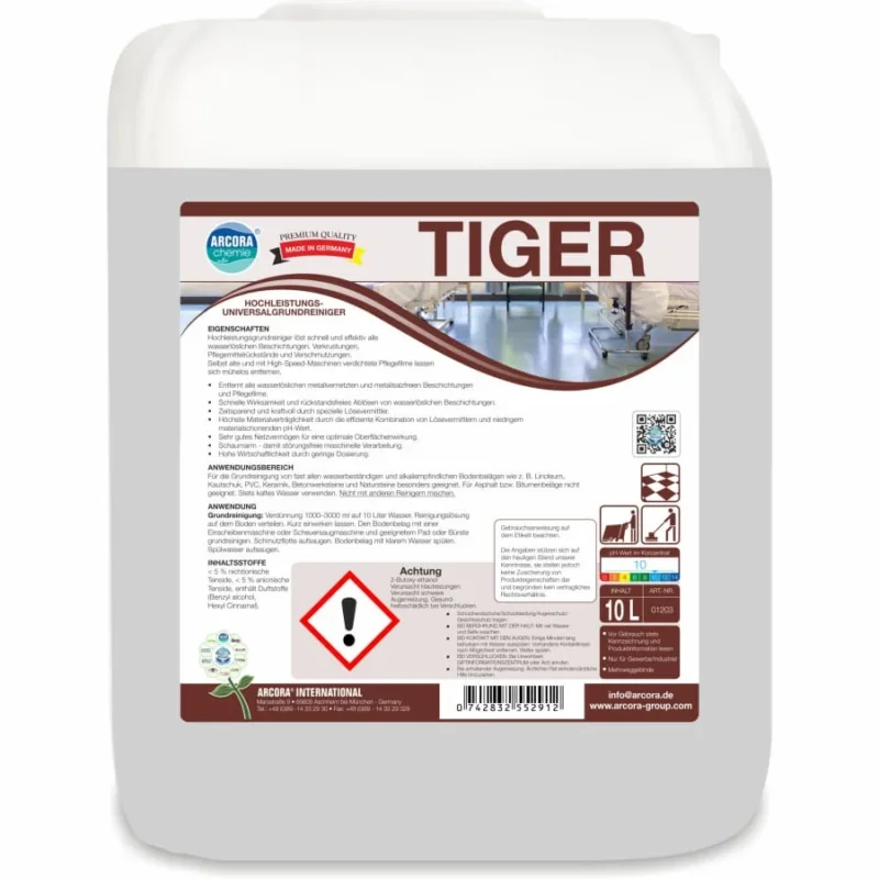 TIGER Hochleistungs-Universalgrundreiniger