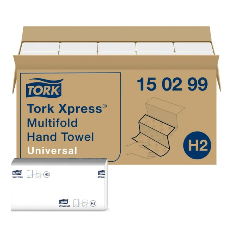 Tork Xpress Multifold Handtücher – Universell, platzsparend und hygienisch
