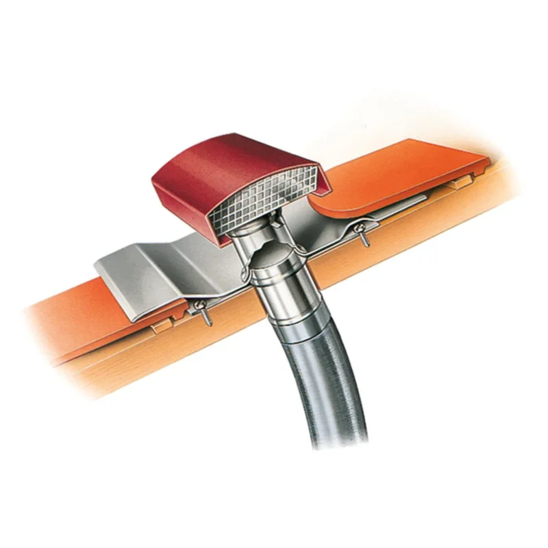 Helios Ventilatoren - Dachdurchführungsrohr für Dachventilator Dachdurchführung DDF 355 für 355 mm Dachhaube