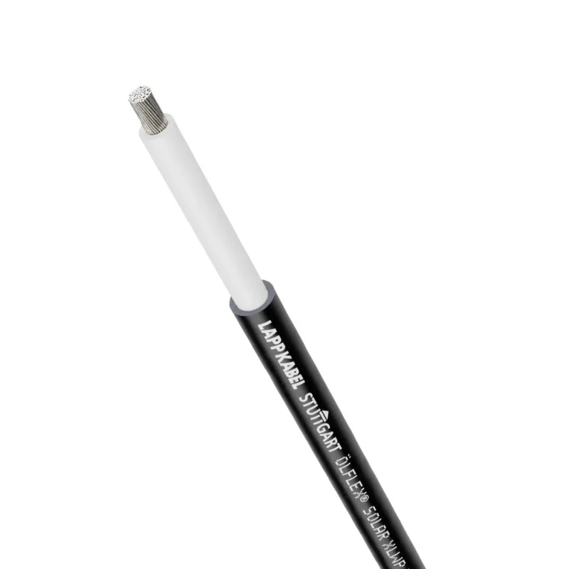 Lapp Kabel&Leitung - Energiekabel >= 1 kV, für feste Verlegung ÖLFLEX SOLAR XLWP 1023601/500 1x4 WH/BK − 500 Meter