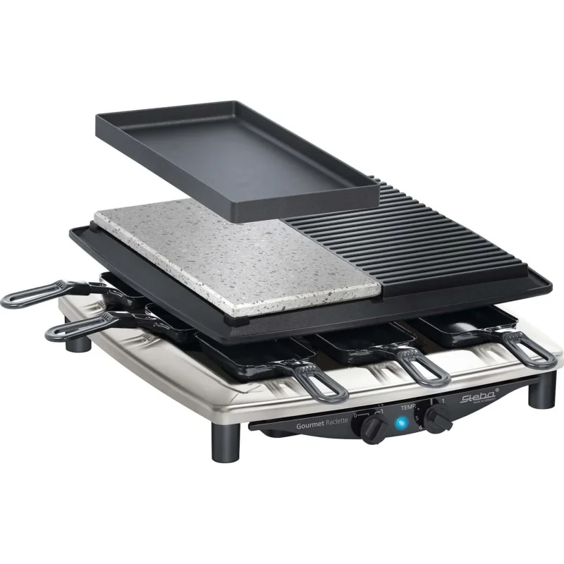 Steba - Raclette Gourmet-Raclette RC 4 plus deluxe chr Selection