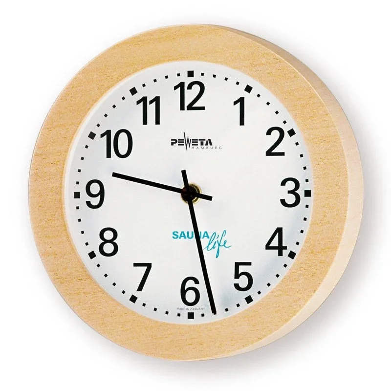 Peweta - Uhr Sauna-Uhr/Nebenuhr 71.425.211 rund,D=220mm