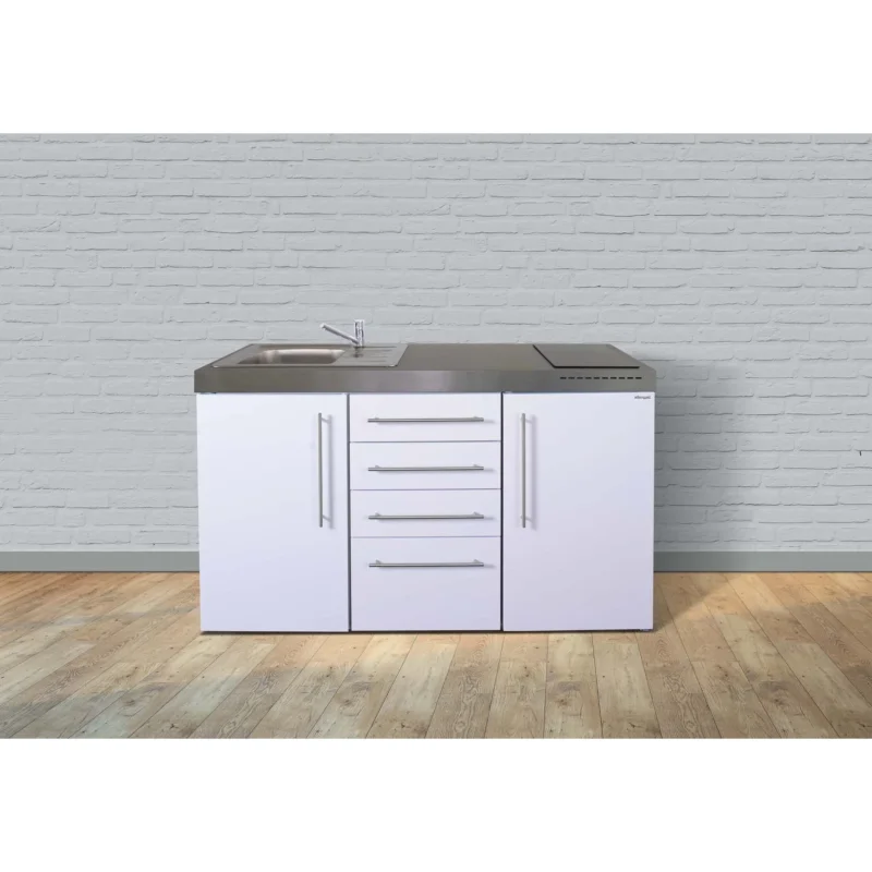 Stengel - Mini-Küche Miniküche Premiumline MPS4ES150IKFreBli Edelstahl