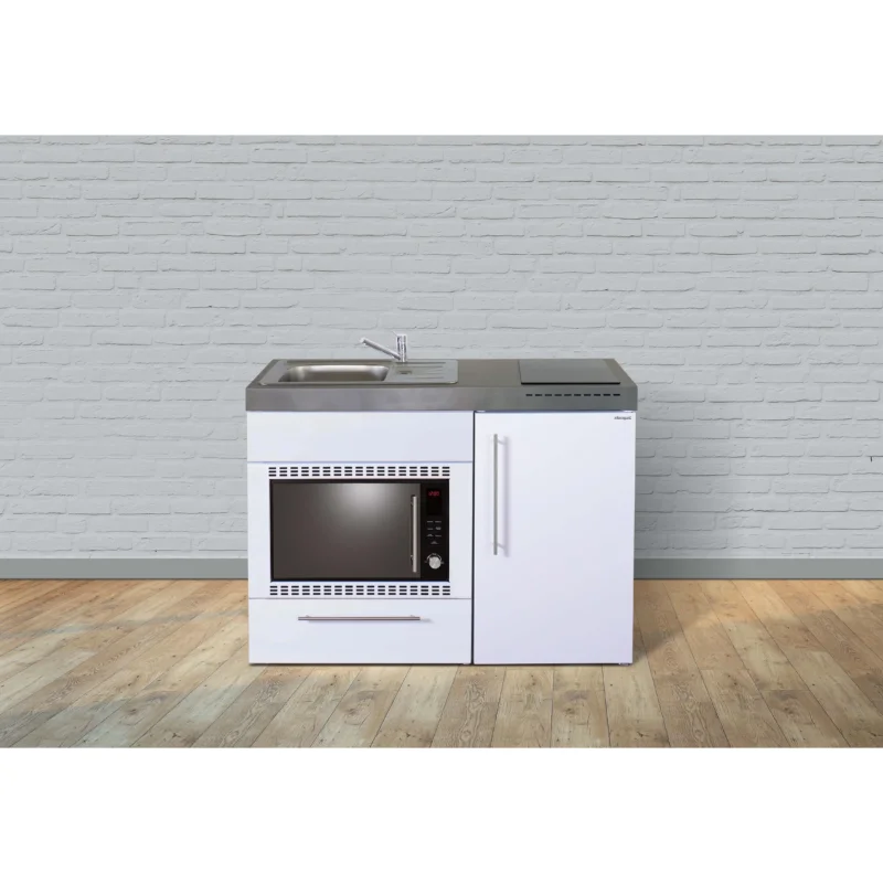 Stengel - Mini-Küche Miniküche Premiumline MPMOSSM120KSOGKFlBr Schwarz matt