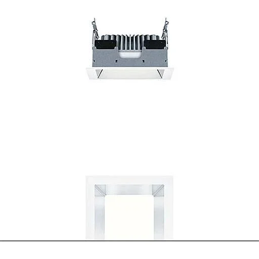 Zumtobel Group - Downlight/Strahler/Flutlicht LED - Deckeneinbauleuchte PANOS EVO #60815887 Q140L 830 230V AL WH