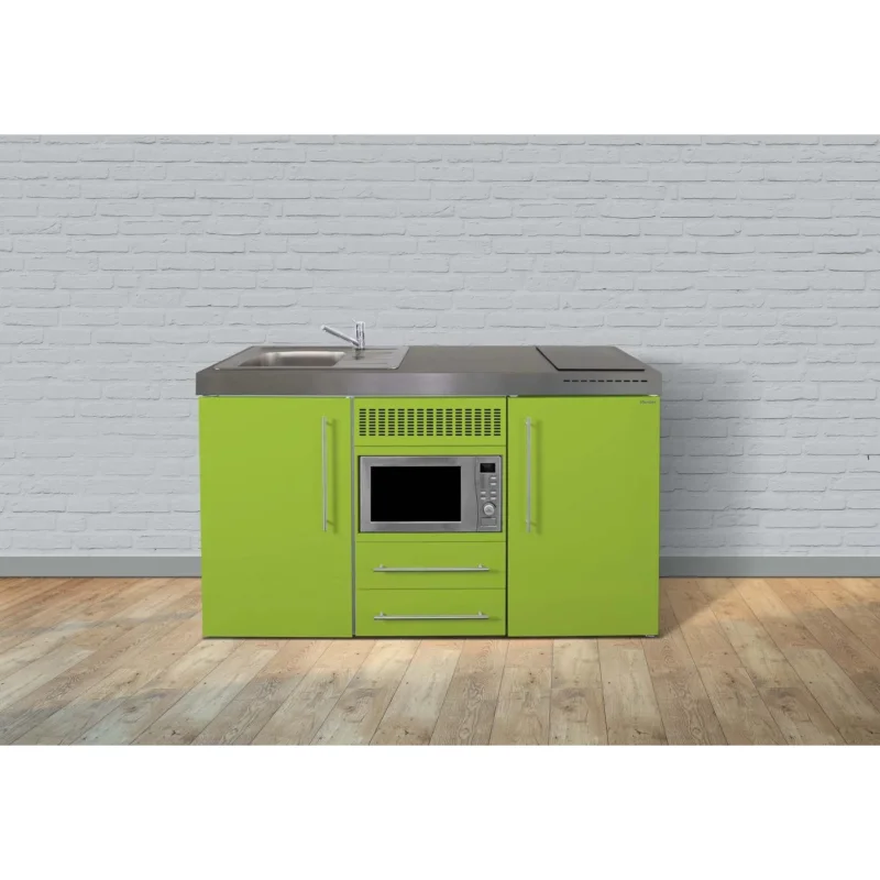 Stengel - Mini-Küche Miniküche Premiumline MPMGA160KSGKFlBr2Sn Grüner Apfel