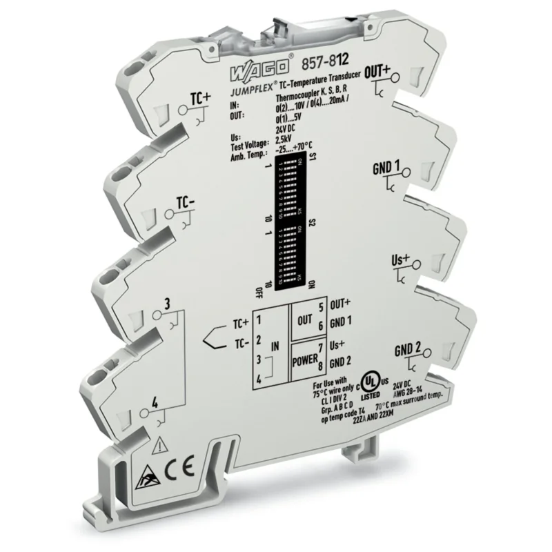 WAGO - Temperaturmessumformer 857-812
