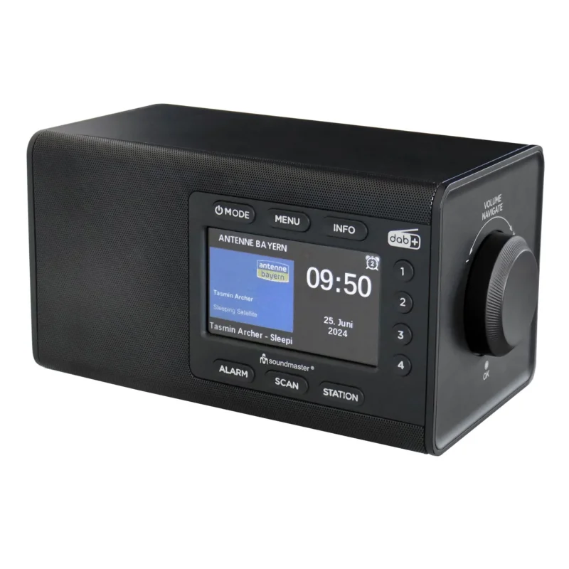 Soundmaster - Radio DAB+Radio DAB900SW sw BT,4,3Z Farbdisplay