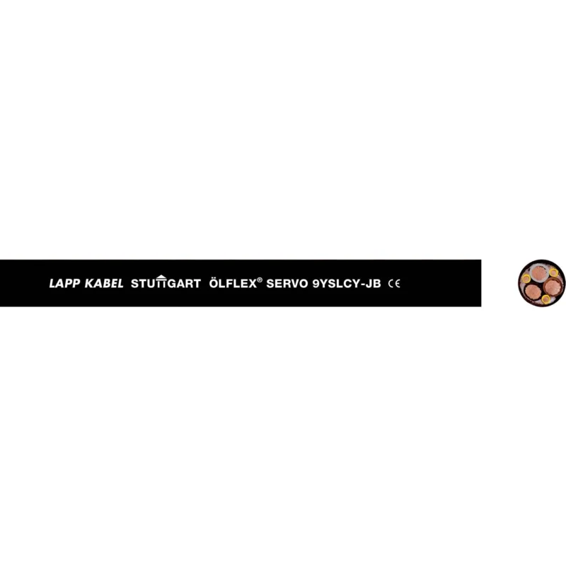 Lapp Kabel&Leitung - Energiekabel >= 1 kV, für ortsveränderlichen Einsatz ÖLFLEX SERVO 9YSLCY-JB 0037018/500 3X6+3G1,0 BK − 500 Meter