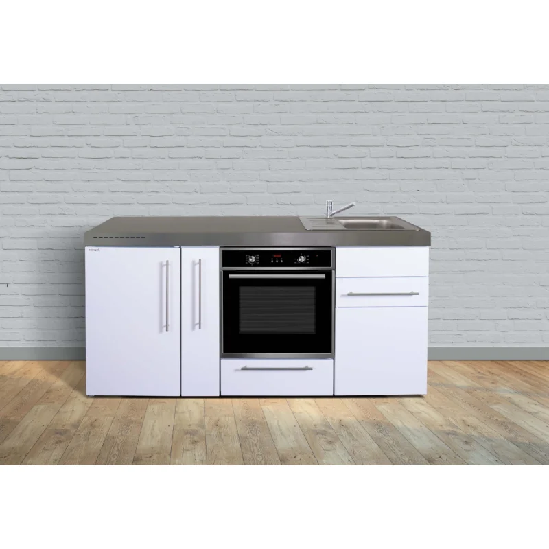 Stengel - Mini-Küche Miniküche Premiumline MPBSG180ABOBreS Schiefergrau