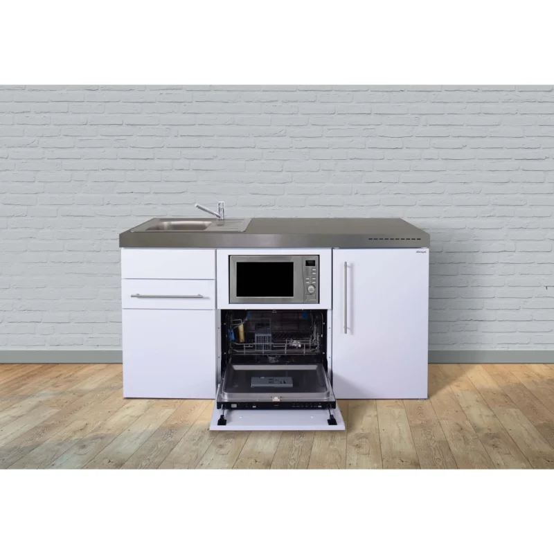 Stengel - Mini-Küche Miniküche Premiumline MPGSM160KSGSMWKSrBlS weiß
