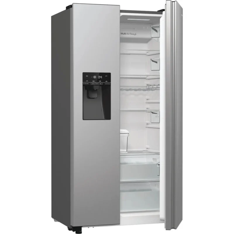 Hisense - Kühl-/Gefrierkombination Kühl/Gefrierkombi SbS RS5P535NTCE steel look
