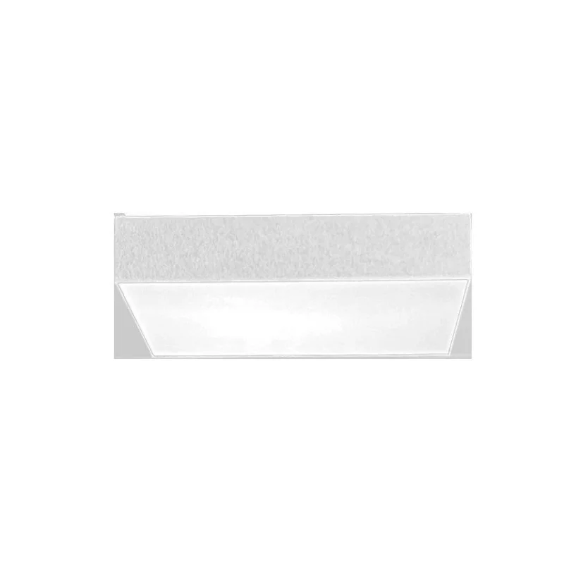 Megatron - Leuchtenschirm f.LED-Panel MT10002.50241 Grau, H 127mm
