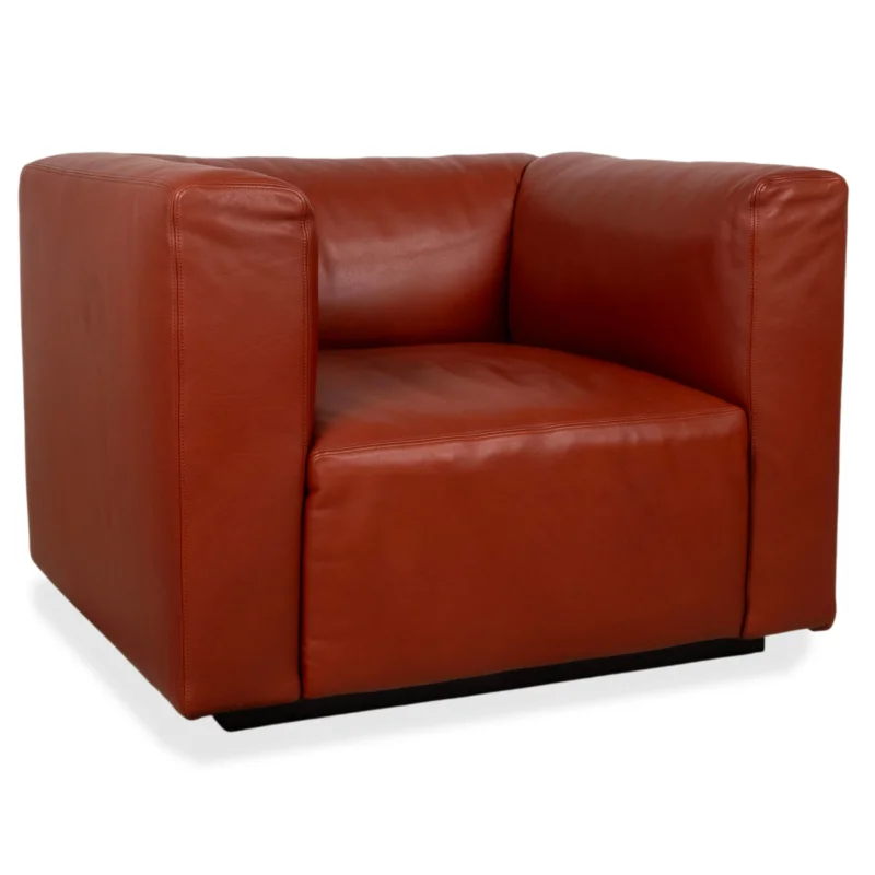 Walter Knoll Living Landscape 755 Leder Sessel Rot Terracotta