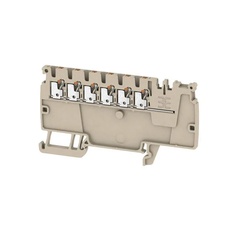 Weidmüller Durchgangsklemme Klemme Reihenklemme Zugfeder Grau 3.5 Mm Stecker B-Ware - 4050118517583