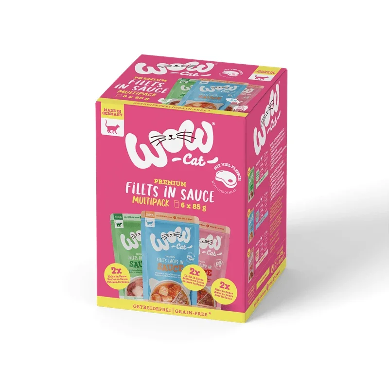 WOW CAT Sauce MULTIPACK 6 Sorten zoo-de