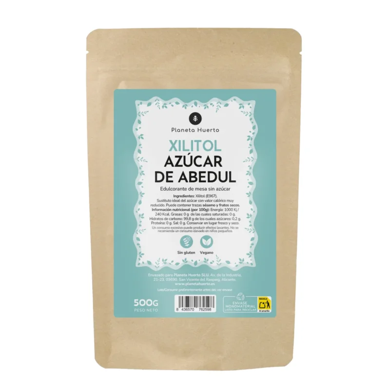 Azúcar de Abedúl Xilitol Planeta Huerto 500 g