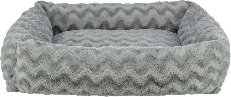 TRIXIE Hundebett Vital Loki – Orthopädisch mit Memory Foam 100 × 70 cm grau