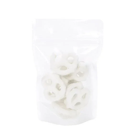 Stand Up Pouches Rice Paper Transparent/White 10.2x6x15.2cm | 57 grams